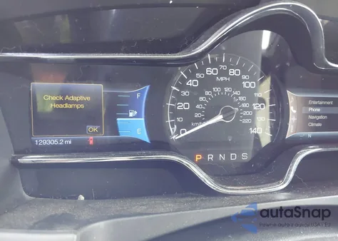 2013 Lincoln Mks z USA, uszkodzony, nr VIN 1LNHL9DK5DG603240